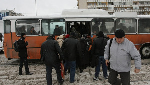 Градският транспорт в София се движи по разписание