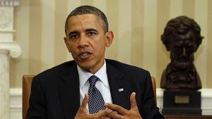 Обама разговаря с членове на видеоплатформата на Google