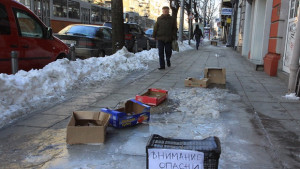 Инспекторатът наложи глоби за над 3000 лева за непочистени тротоари