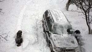 Заради снега обстановката в София е усложнена