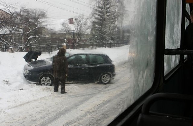Тежка зимна обстановка в София