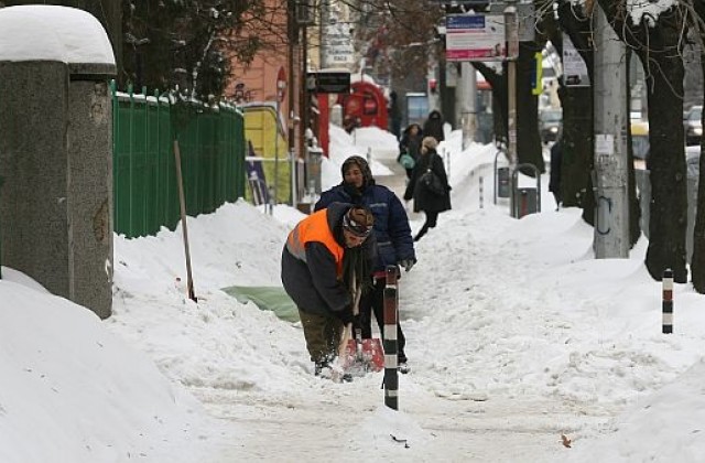 Над 10 млн. са похарчени за снегопочистване през декември и януари