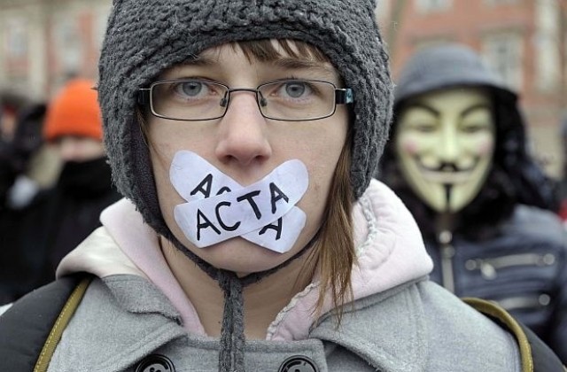 Бургазлии на протест срещу АСТА