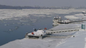 Ледоходът при Русе намаля с 30