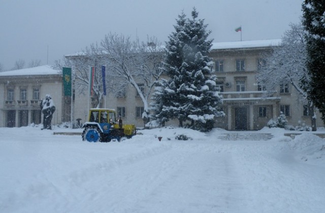 Сградата на Община Враца.