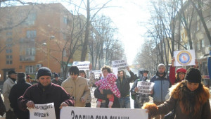 Добричлии протестираха срещу АСТА