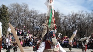 Кукери от цяла България гониха злото в Стара Загора