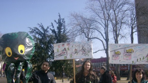 Зелен октопод в защита на горите