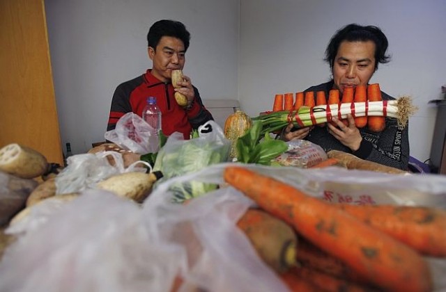 Китайци превръщат зеленчуци в музикални инструменти