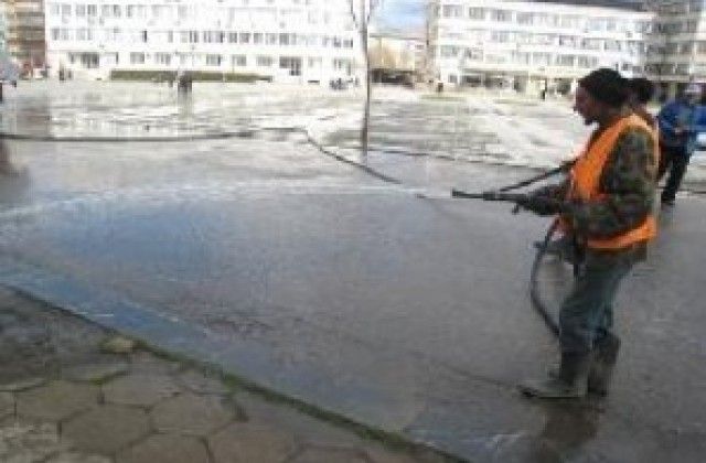72 000 лева от глоби отиват за миене на улиците в Плевен