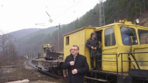 Инспектират жп участък между Радунци и Дъбово заради свлачище