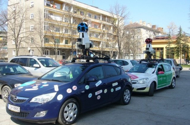 3D Димитровград снимат днес от колите на Google
