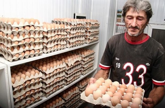 Цената на яйцата през март била двойна спрямо 2011-а