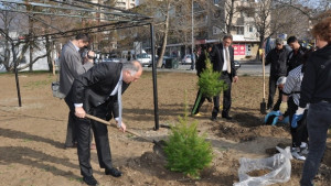 С 30 нови дръвчета бе даден старт на озеленителната кампания