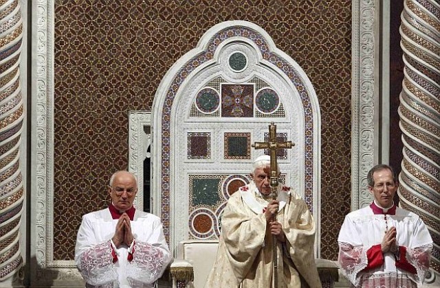 Папата отслужи литургия по случай Велики четвъртък