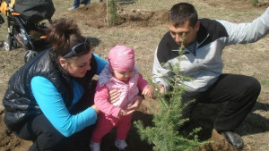 С децата на 2011 г продължава Алеята на живота в