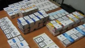 Хванаха безакцизни цигари купени от руснаци в Солун