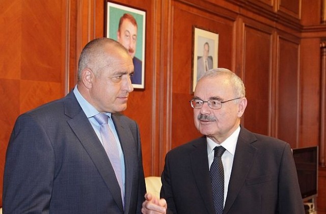Борисов: Трасето на азерския газ към България трябва да е през Турция