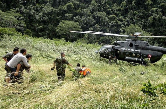 Перуански полицай оцеля 21 дни ранен в джунглата
