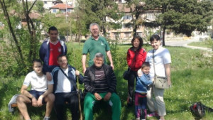 ГЕРБТрявна се включи в пролетното почистване на града