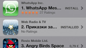 Българска апликация надви Angry Birds по продажби