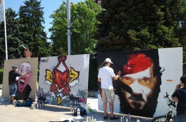 Графити арт фест се вихри тази неделя в Плевен