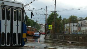 Поройният дъжд наводни Театър 199