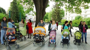 В Силистра майки отново излизат на протест