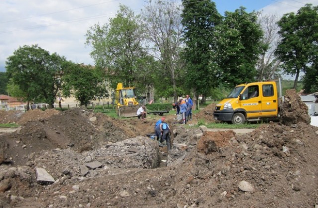 „В и К  Враца работи усилено по подмяна на мрежата в общината