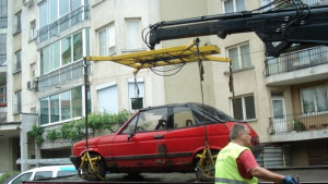 Още една изоставена трошка отиде за скрап