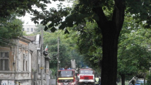 Къща на ул Рила горя тази сутрин