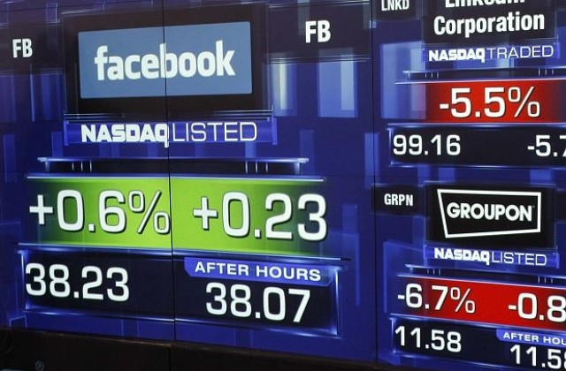 Facebook направи разочароващ дебют на борсата