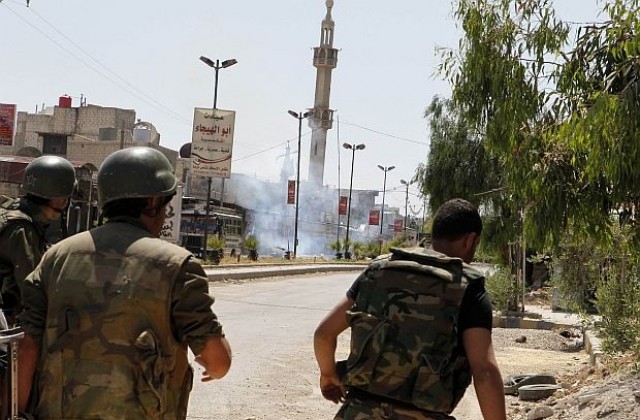 Девет дезертьори бяха убити близо до сирийския град Дума