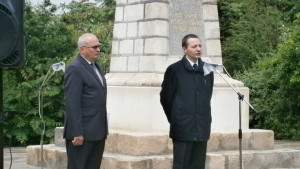 Румънският посланик у нас откри обновения паметник на румънските воини