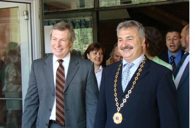 Джеймс Уорлик в Монтана за празника на града