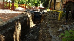 Работници откриха гроб от началото на IV век в Пловдив