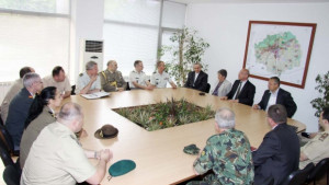 Военните аташета на страничленки на НАТО на разговори с местната