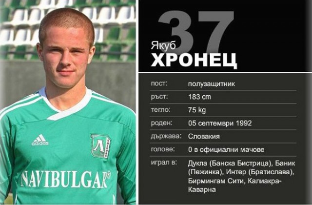Хронец на проби в Чехия