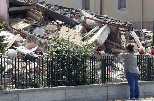 Земетресението в Италия от 20 май е издигнало земната повърхност с 15 см