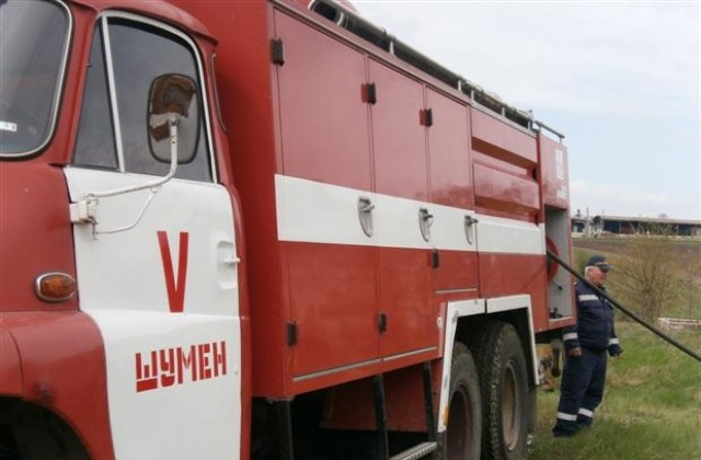 Кола се запали в движение
