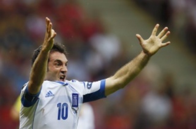 Карагунис изигра мач номер 120 с националната фланелка, изравни се с Теодорос Загоракис