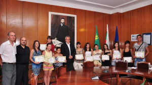 Наградиха врачански девойки шампиони по водна топка