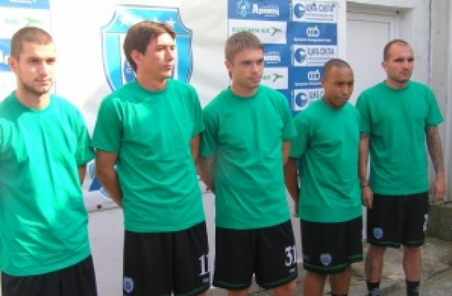 Петима нови започнаха с Черно море