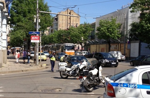 Топола падна в центъра на София