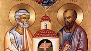 Църквата почита паметта на Христовите апостоли Петър и Павел