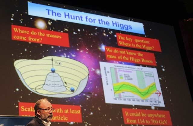 Бозонът на Хигс държи в себе си ключа за вселената