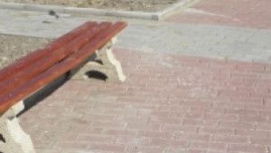 Вандали и в парк Казармите в Севлиево