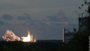 Ариана 5 изведе два спътника на околоземна орбита