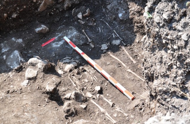 Откриха детски скелети при археологически разкопки