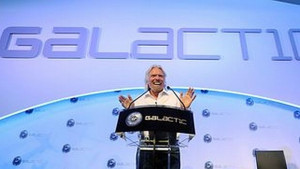 Милиардер полита в космоса с децата си